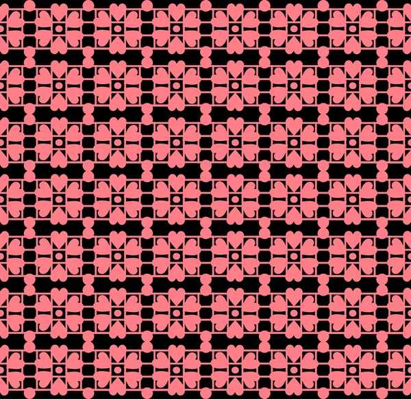 Dentelle motif sans couture rouge — Image vectorielle