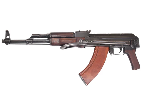 AKMS (Avtomat Kalashnikova) airborn version of Kalashnikov assault rifle — Stock Photo, Image