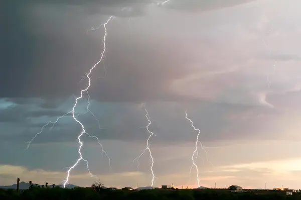 Arizona Lightning 2011a — Stock Photo, Image