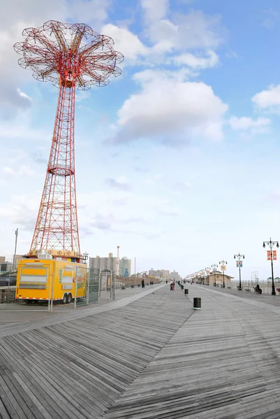 Coney Island Boardwalk — Stok fotoğraf