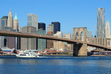 River Cruise on the East River clipart