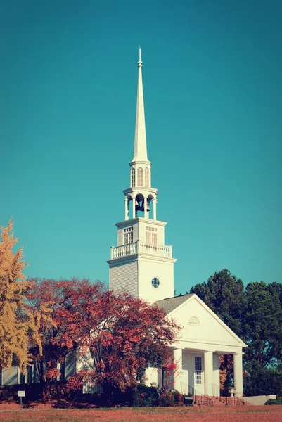 Винтажная церковь — стоковое фото