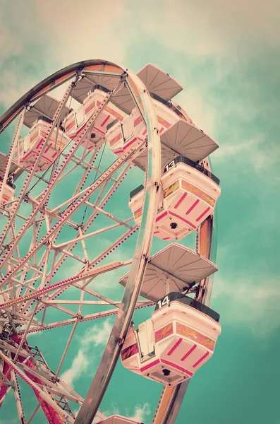 Ročník Ferris Wheel — Stock fotografie