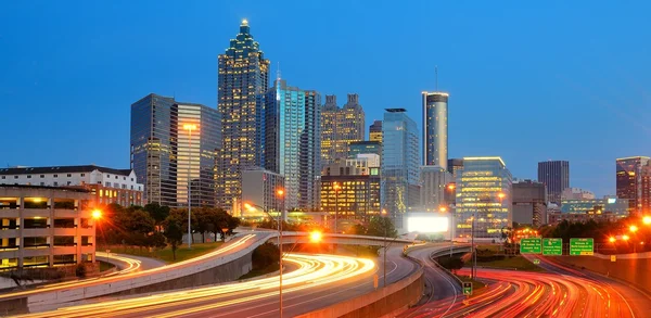 Atlanta, georgia Panorama — Stock fotografie