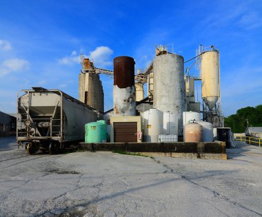 Cement Plant clipart