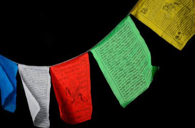 Tibetan Prayer Flags clipart