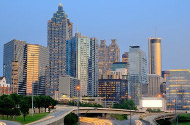 Atlanta Skyline clipart