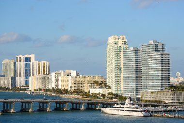 Star Island in Miami, Florida clipart