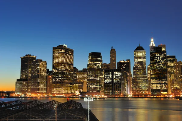 Skyline del Bajo Manhattan —  Fotos de Stock