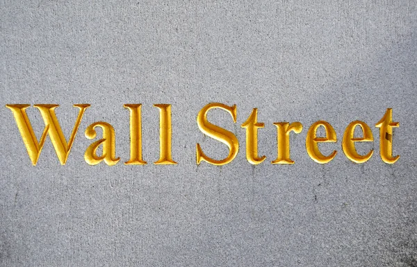 Wall street — Foto Stock