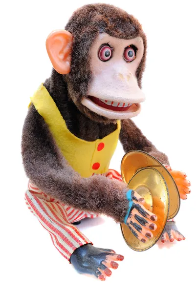 Cymbal monkey — Stock Photo, Image