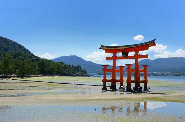 Brama tori Miyajima — Zdjęcie stockowe