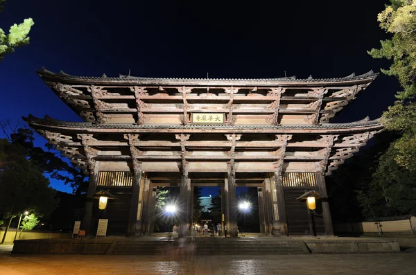 Puerta del Templo de Todaiji — Foto de Stock