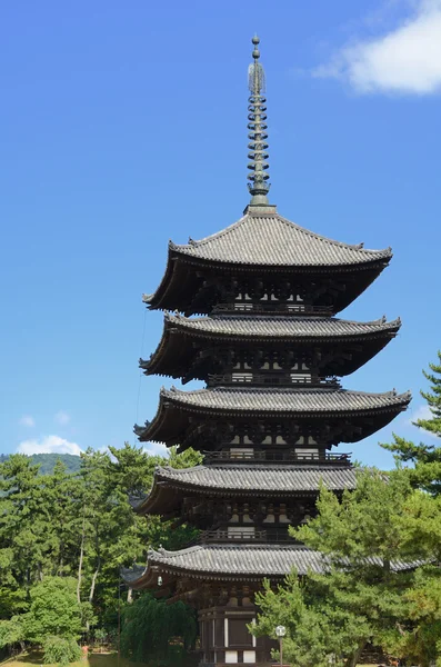 Pagoda Kofuku-ji — Foto Stock