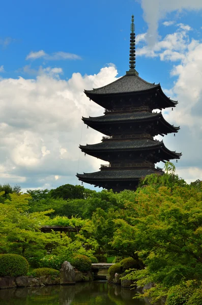 Пагода Тодзи — стоковое фото