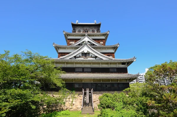 Замок Хиросима — стоковое фото