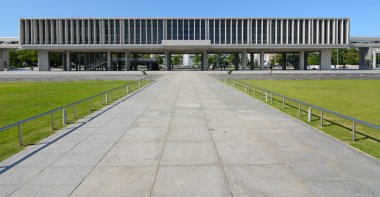 Japonya'da Hiroşima Barış musuem park