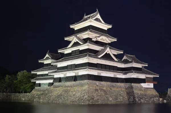Мацумото замок в Мацумото, Японія — стокове фото