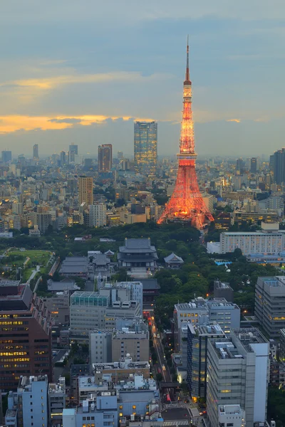 Tokyo Kulesi, Japonya. — Stok fotoğraf