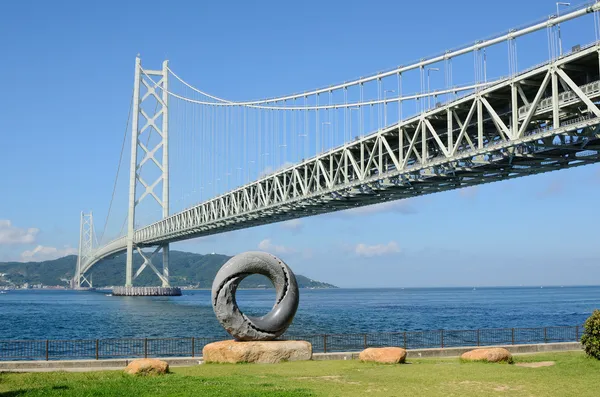 stock image Akashi Kaikyo Bridge