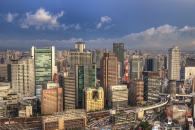 Osaka manzarası