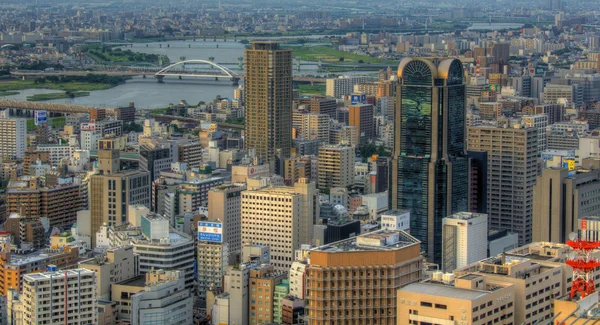 Osaka Japonya'nın manzarası — Stok fotoğraf