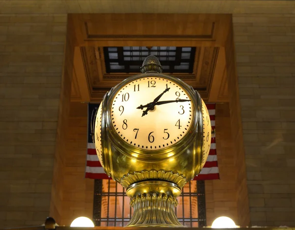 그랜드 센트럴 터미널 시계 — 스톡 사진