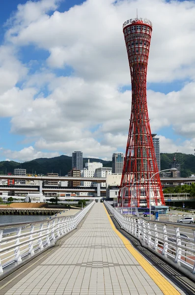 Linha do horizonte de Kobe — Fotografia de Stock
