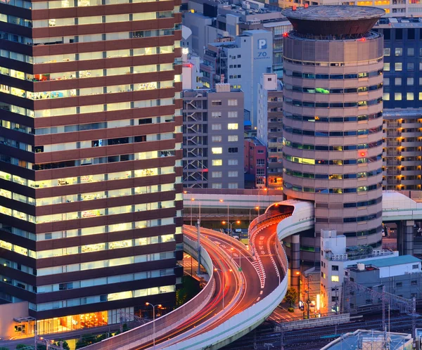 Skyline de Osaka Japón — Foto de Stock