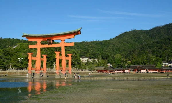 Miyajima tori πύλη — Φωτογραφία Αρχείου