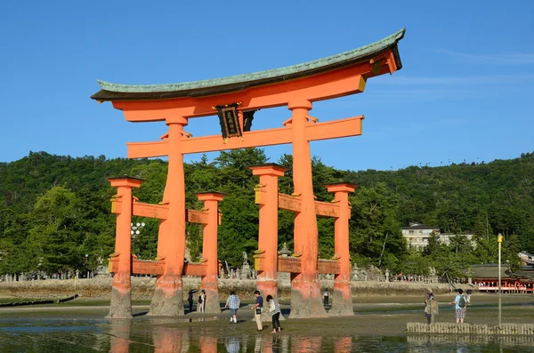 Miyajima Tori Gate — Stockfoto