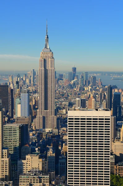 Panoramę wyspy Manhattan — Zdjęcie stockowe