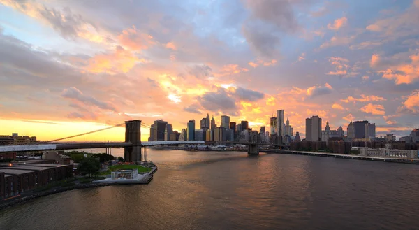 Skyline van Manhattan — Stockfoto