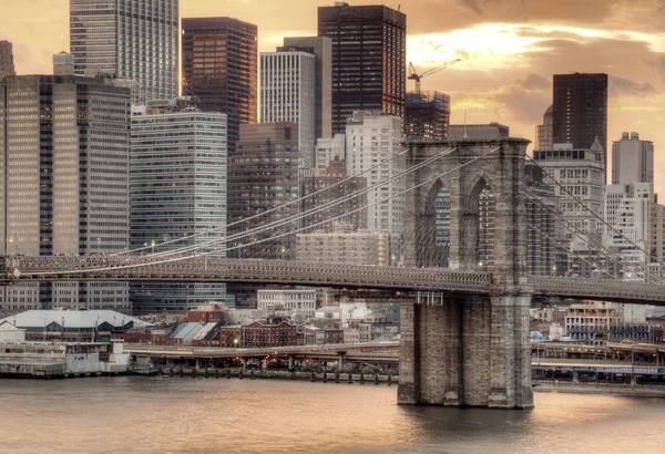 Panorama Manhattanu — Stock fotografie