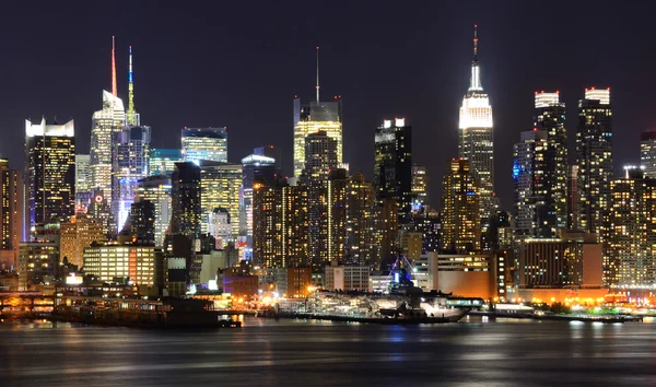 Manhattan skyline Fotografias De Stock Royalty-Free
