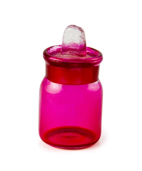 Jar esvaziar a tampa fechada — Fotografia de Stock