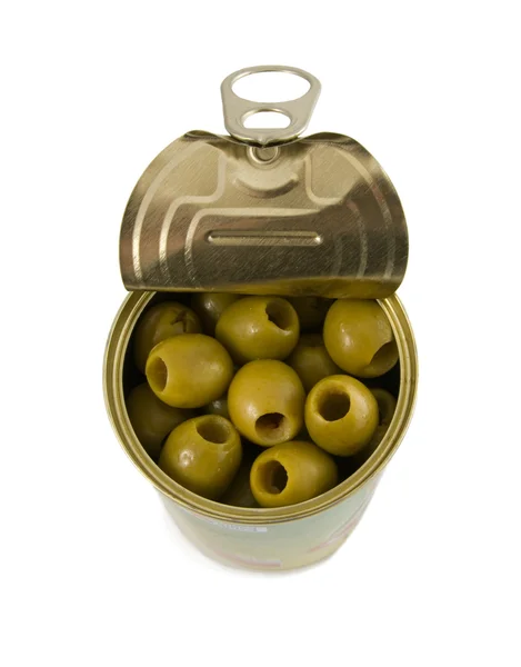 Olives are in a bank — Stock Photo, Image