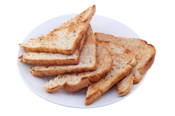 Krokante toast — Stockfoto