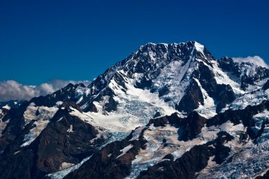 Mount Cook aerial photo clipart