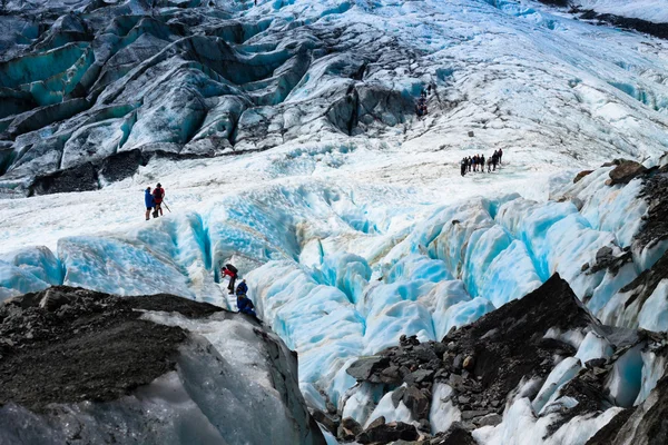 弗朗茨 · 约瑟夫冰川 — 图库照片