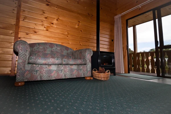 Fox glacier lodge εσωτερικό διαμέρισμα — Φωτογραφία Αρχείου