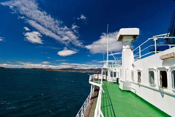 Deck of ferry — Stock Photo, Image
