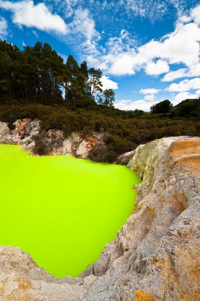 Duivels bad, Nieuw-Zeeland — Stockfoto