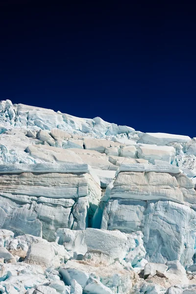 Mooie gletsjer in Nieuw-Zeeland — Stockfoto