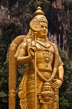 Statue of Lord Murugan clipart