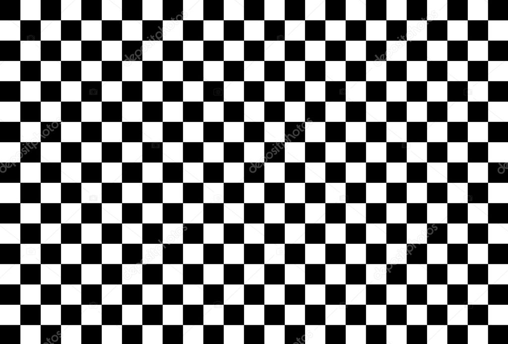 checkerboard black and white