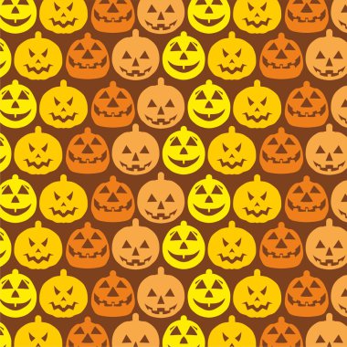 Texture with pumpkins clipart