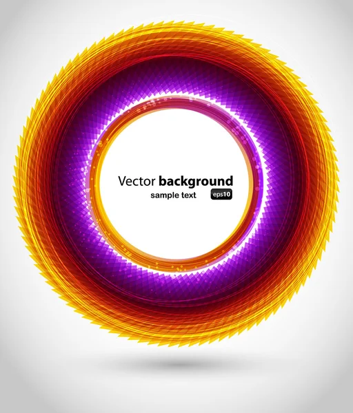 Modern round color background — Stock Vector