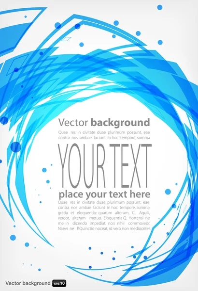 stock vector Blue abstract background.