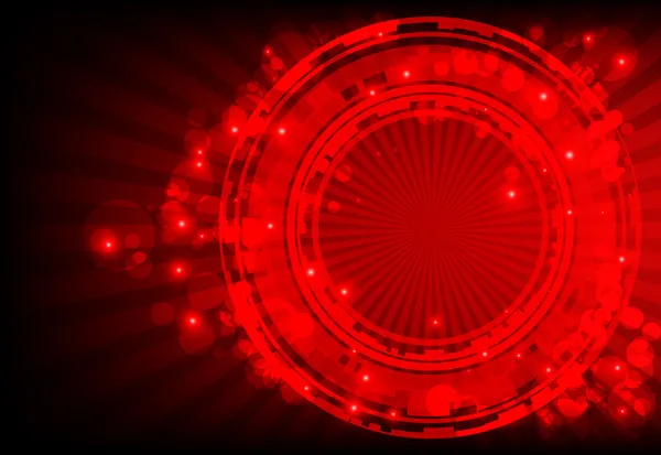Red abstract background with glowing lights. — Stock Photo, Image